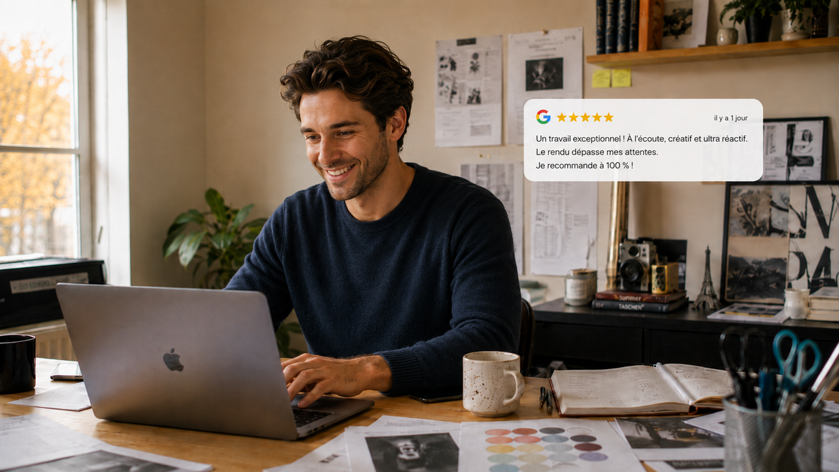 Avis Google : comment répondre quand on est artisan ou commerçant (avec exemples) Image
